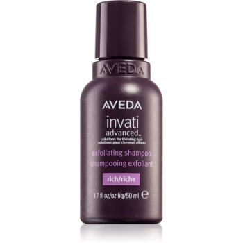 Aveda Invati Advanced™ Exfoliating Rich Shampoo curatarea profunda a scalpului cu efect exfoliant