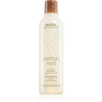 Aveda Rosemary Mint Purifying Shampoo curatarea profunda a scalpului pentru stralucire