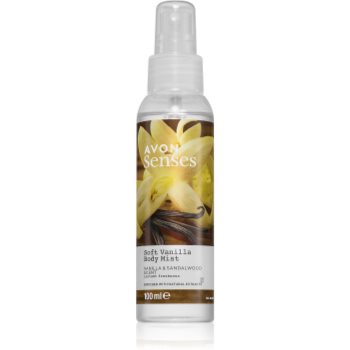 Avon Naturals Care Vanilla & Sandalwood spray racoritor de corp cu vanilie si lemn de santal