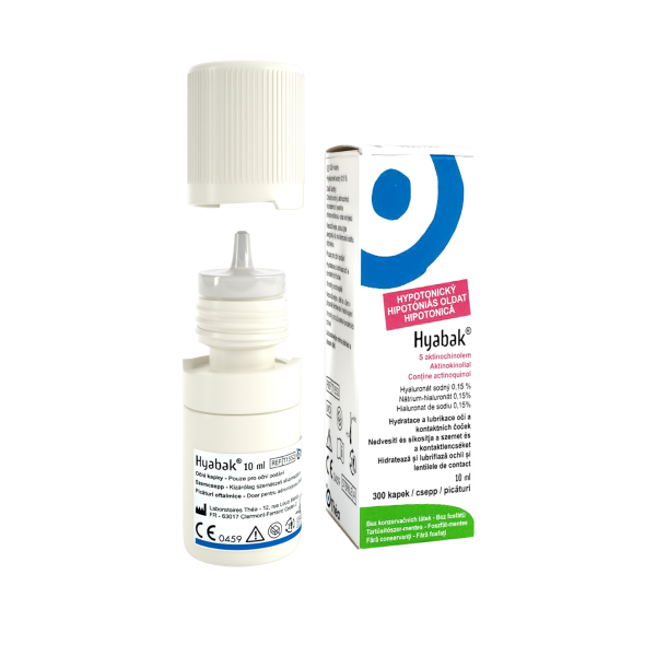 Hyabak solutie oftalmica 0.15%, 10 ml, Thea