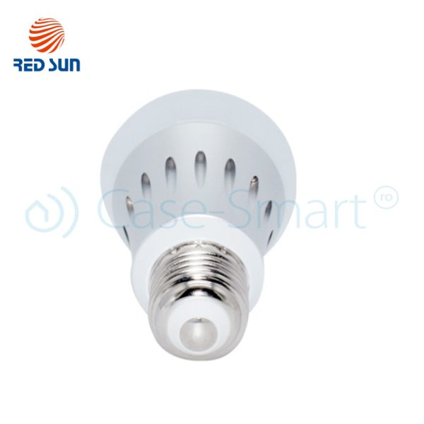 Bec inteligent LED RGB wifi rotund Red Sun, control de pe aplicatie mobila – RS-SLD02-E27