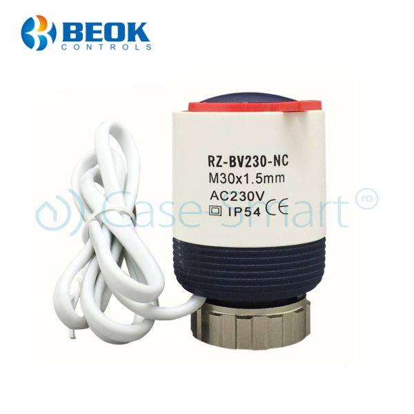 Actuator termic normal inchis BeOk RZ-BV230-NC