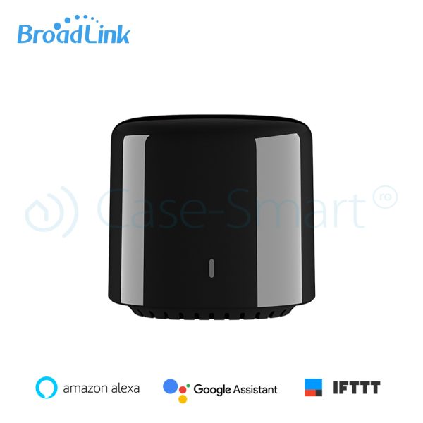 Telecomanda inteligenta BroadLink RM4C Mini, IR, Wi-Fi, compatibil Amazon Alexa si Google Home