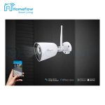 Camera de supraveghere wireless Homeflow C-6003, Exterior, Detectie miscare, Night Vision, Control de pe telefonul mobil – Resigilat