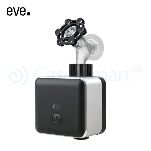 Sistem smart pentru automatizarea irigatiei Eve-aqua, compatibil cu Apple Home Kit