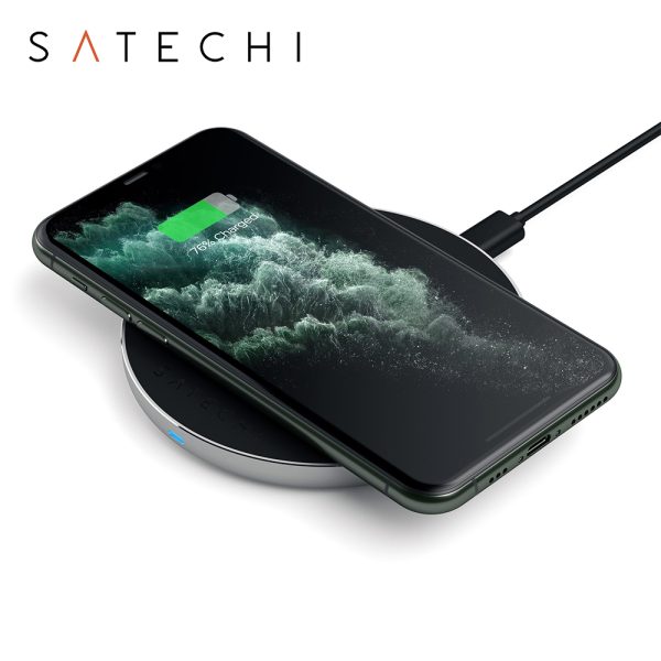 Incarcator Wireless Fast Charge Satechi, 10W, Certificat QI