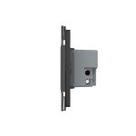 Intrerupator cvadruplu cu touch Livolo cu rama din sticla, protocol ZigBee, standard Italian – Serie noua