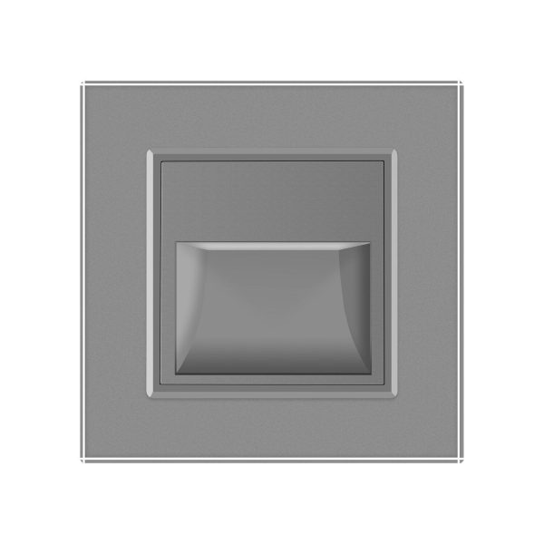 Lampa de veghe LED Livolo cu rama din sticla