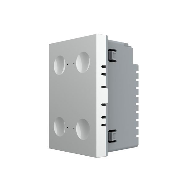 Modul intrerupator cvadruplu cap scara / cap cruce cu touch Livolo standard Italian, Serie noua