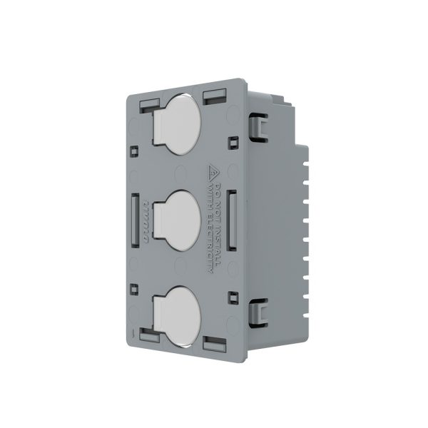 Modul intrerupator triplu cap scara / cruce cu touch Livolo standard Italian