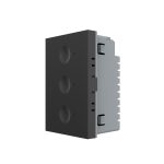 Modul intrerupator triplu cap scara / cap cruce wireless cu touch Livolo standard Italian, Serie noua