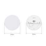 Plafoniera inteligenta LED RGB Tellur, Control vocal, 24W, Wi-Fi, Forma rotunda, 33 cm