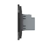 Priza USB Tip C Livolo cu Rama din Sticla