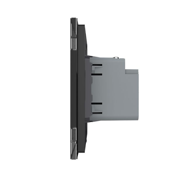 Priza USB Tip C Livolo cu Rama din Sticla