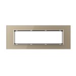Rama din sticla Livolo standard Italian 6/7 module – Serie noua