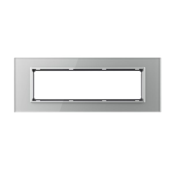 Rama din sticla Livolo standard Italian 6/7 module – Serie noua
