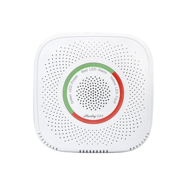 Senzor detector de gaz natural comprimat Shelly Gas CNG, Wireless, Alarma 70 dB, Notificari aplicatie