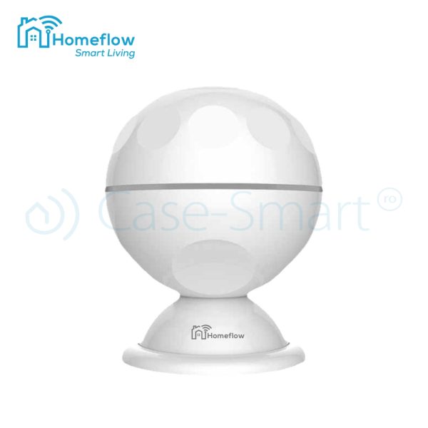 Senzor de miscare Wireless Homeflow S-2002, Notificari, Creare scene de functionare