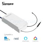 Releu Automatizare Ventilatoare Sonoff iFan03 cu Functie Control de pe telefonul mobil, Control vocal