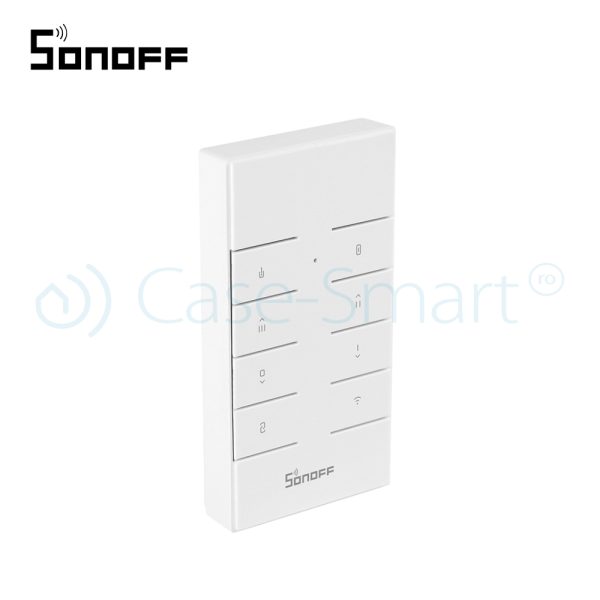 Telecomanda RF Sonoff RM433 cu Functie Sincronizare Wi-Fi, Reglaj intensitate lumini, Reglaj viteza ventilator