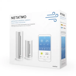 Statie meteo Netatmo, Wireless, Monitorizare temperatura, umiditate, presiune atmosferica, Afisare date in aplicatie