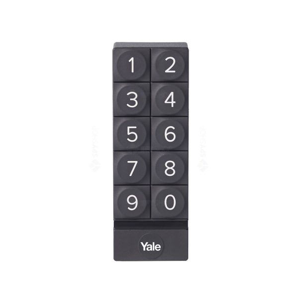 Tastatura inteligenta Yale Linus, Acces PIN, Bluetooth, Pana la 256 utilizatori