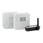 Termostat inteligent Salus RT310i, Alimentare 230 V, Control aplicatie, Programabil, Mod racire / incalzire