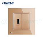Priza USB Livolo cu rama din sticla