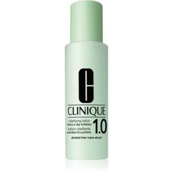 Clinique 3 Steps Clarifying Lotion 1.0 Twice A Day Exfoliator tonic pentru toate tipurile de ten