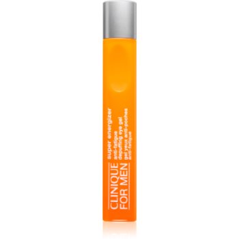 Clinique For Men™ Super Energizer Anti-Fatigue Depuffing Eye Gel gel pentru ochi împotriva ridurilor și a cearcănelor întunecate