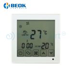 Termostat cu fir pentru aer conditionat BeOk TDS23-AC2, Compatibil cu sisteme HVAC