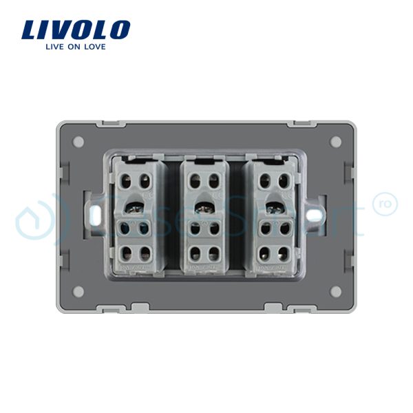 Modul priza tripla LIVOLO standard italian