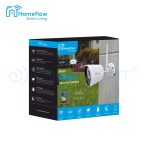 Camera de supraveghere wireless Homeflow C-6003, Exterior, Detectie miscare, Night Vision, Control de pe telefonul mobil – Resigilat