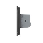 Intrerupator Dublu cu Revenire / Reset cu Touch LIVOLO – Serie Noua