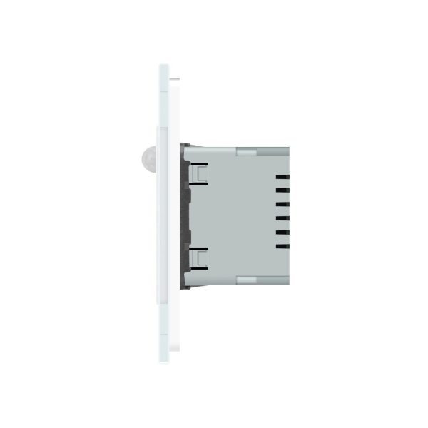 Lampa de veghe LED Livolo cu rama din sticla, Senzor miscare incorporat