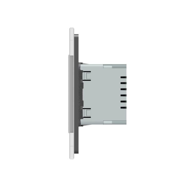 Lampa de veghe LED Livolo cu rama din sticla