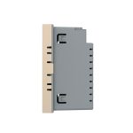 Modul intrerupator cvadruplu cap scara / cap cruce cu touch Livolo standard Italian, Serie noua
