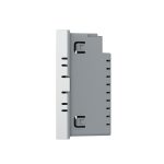 Modul intrerupator triplu cap scara / cap cruce wireless cu touch Livolo standard Italian, Serie noua