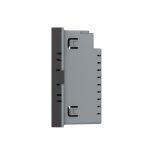 Modul intrerupator triplu cap scara / cap cruce wireless cu touch Livolo standard Italian, Serie noua