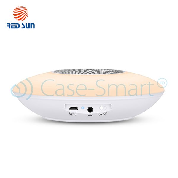 Boxa si lampa inteligenta ovala cu Bluetooth Red Sun RS-WBSL-X6