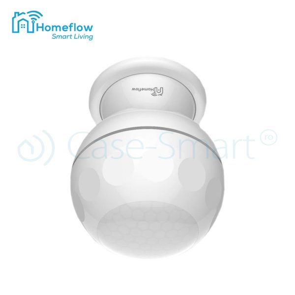 Senzor de miscare Wireless Homeflow S-2002, Notificari, Creare scene de functionare