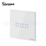 Intrerupator triplu cu touch Sonoff T1EU3C, Wi-Fi + RF, Control de pe telefonul mobil