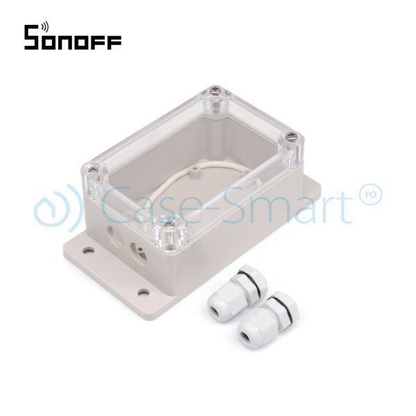 Carcasa rezistenta la apa pentru releu Sonoff IP66