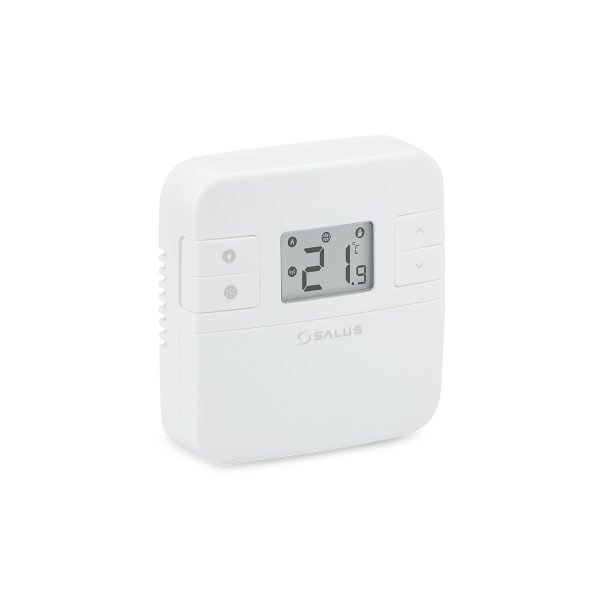 Termostat inteligent Salus RT310i, Alimentare 230 V, Control aplicatie, Programabil, Mod racire / incalzire