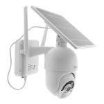 Camera smart cu incarcare solara Tellur, P&T, Wi-Fi, IR, Senzor miscare, 1080P