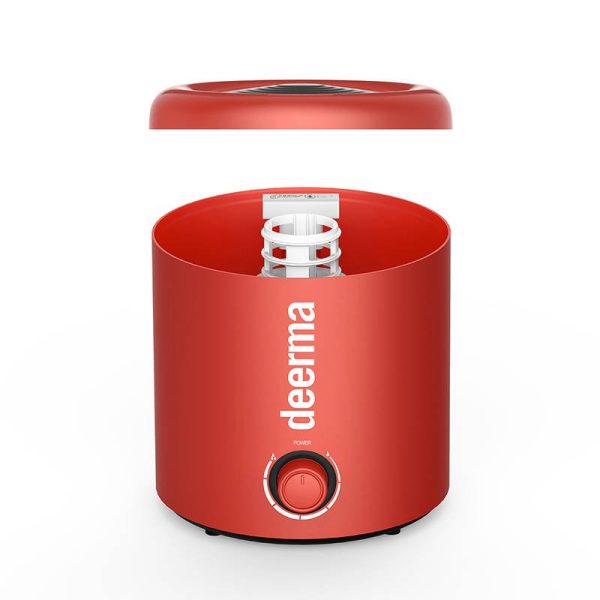 Umidificator Deerma F300R, Capacitate 2.5L, Rosu