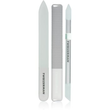 Tweezerman Glass Nailcare set pentru manichiură perfectă