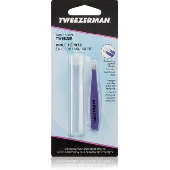 Tweezerman Mini Slant pensete cu varfurile tesite mini