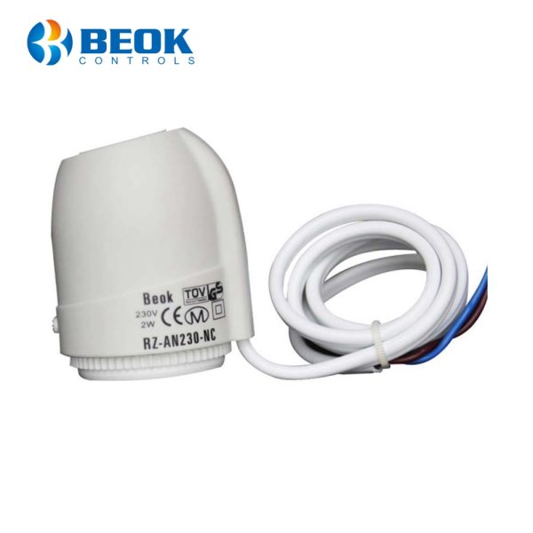Actuator termic normal inchis BeOk RZ-AN230-NC