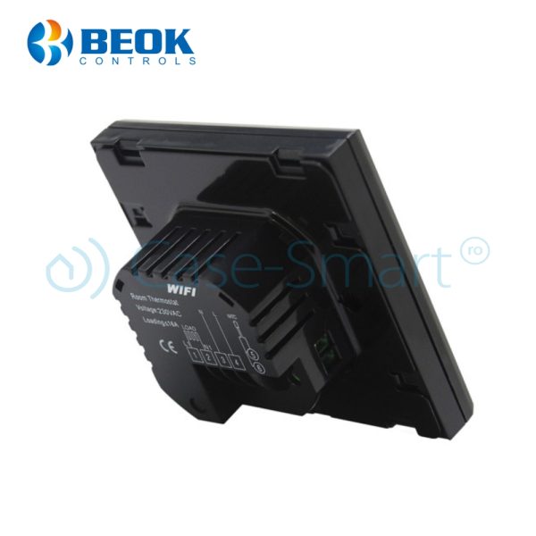 Termostat Wi-Fi pentru incalzirea electrica in pardoseala BeOK TGT70WIFI-EP